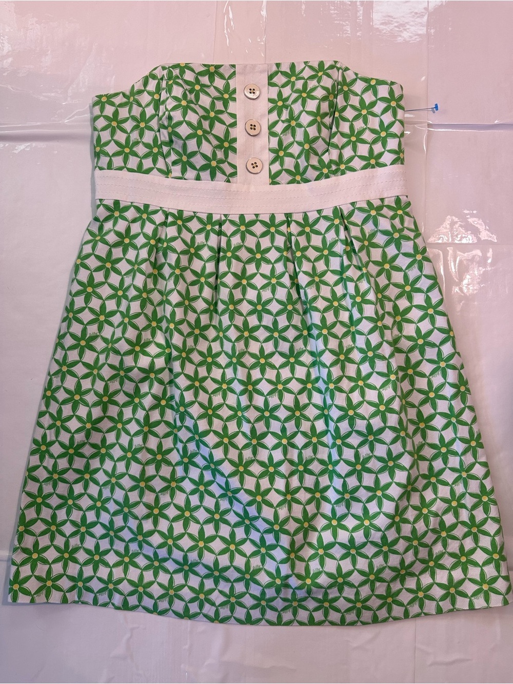 Lilly Pulitzer Strapless Mini Dress, 14